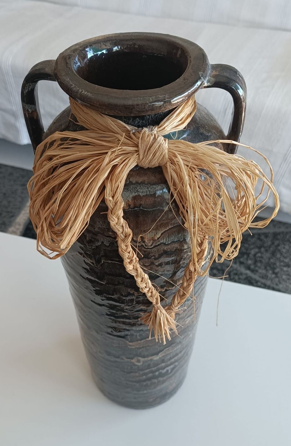 Jarrão cerâmico de chão