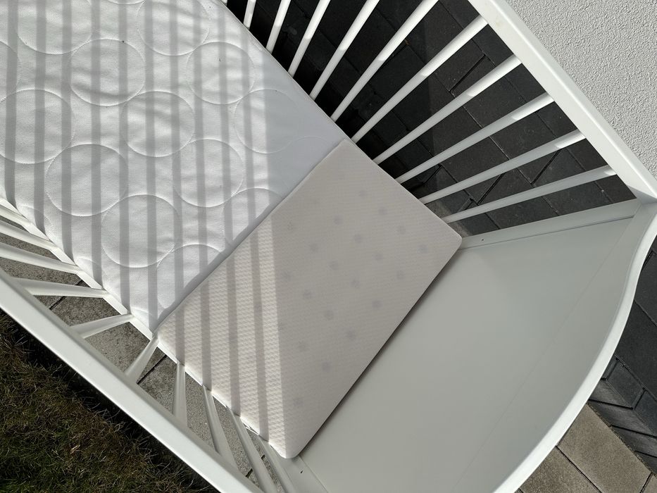 Łożeczko dziecięce Ikea Smagora + materac