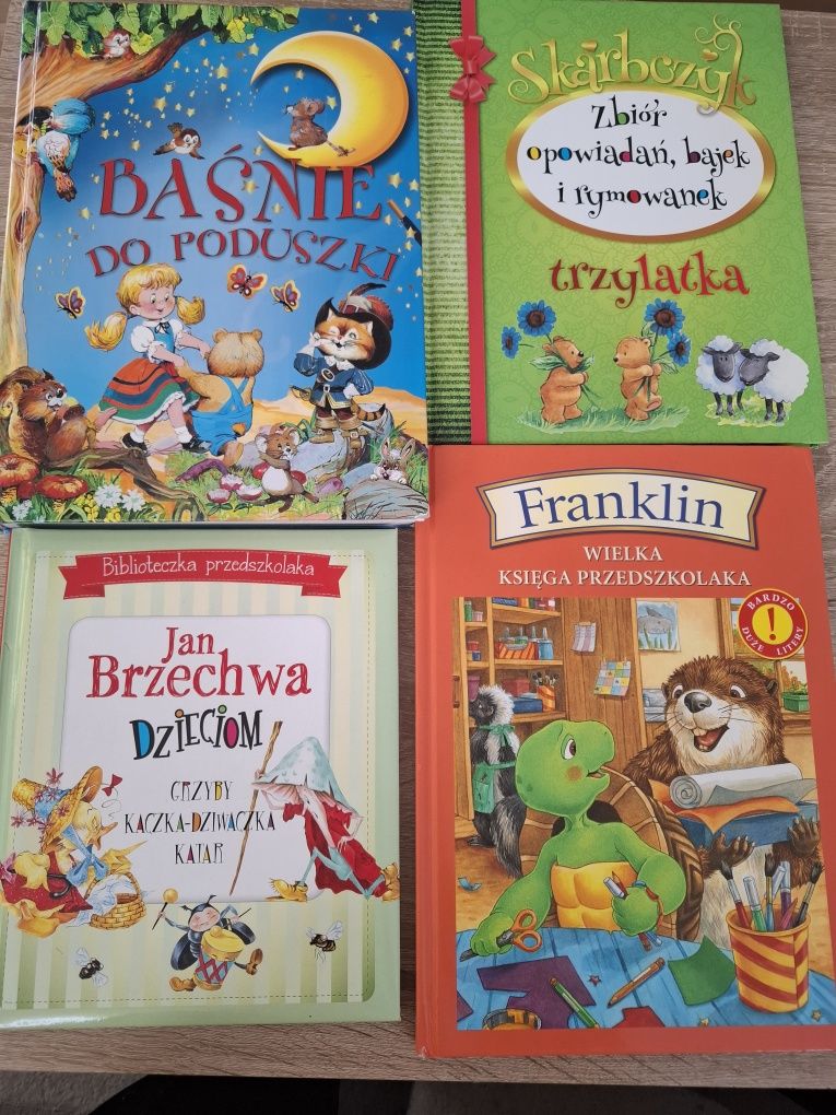 Zestaw książek dla przedszkolaków