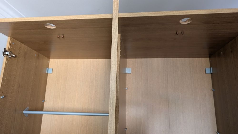 Armário pax IKEA castanho