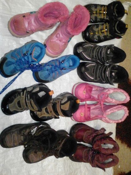 Зимние,деми ботиночки 24-27разм.