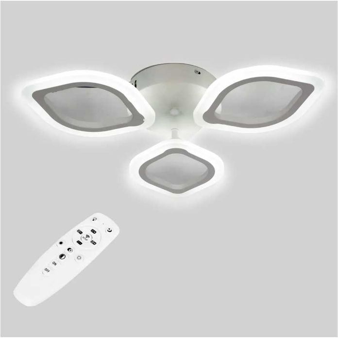 LED люстри, світильники з пультом, 3 режими. Світлодіодний.