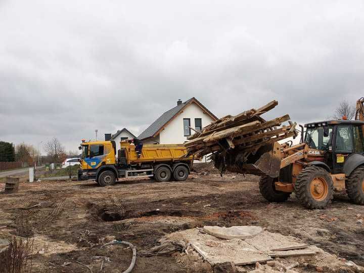 Usługi transportowe wywrotką