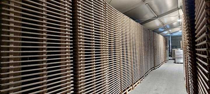 Mini paleta 400x600 ćwiartka 600x400 ISPM-15 | Producent palet BOSPAL