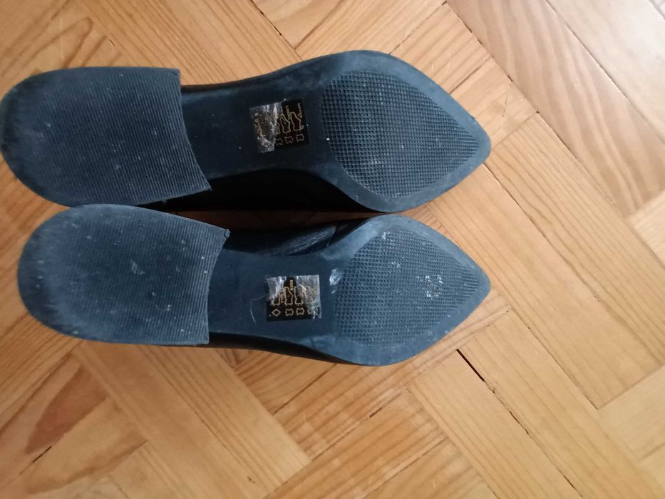 Sapatos senhora em pele