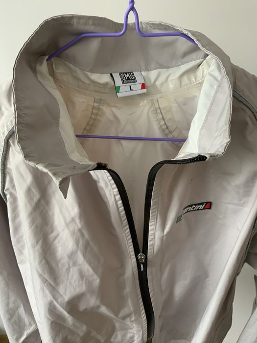 Santini kurtka przeciwdeszczowa na rower w rozm L.