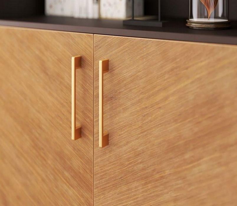 Uchwyt meblowy EASY 160mm złoty szczotkowane komplet 10 szt