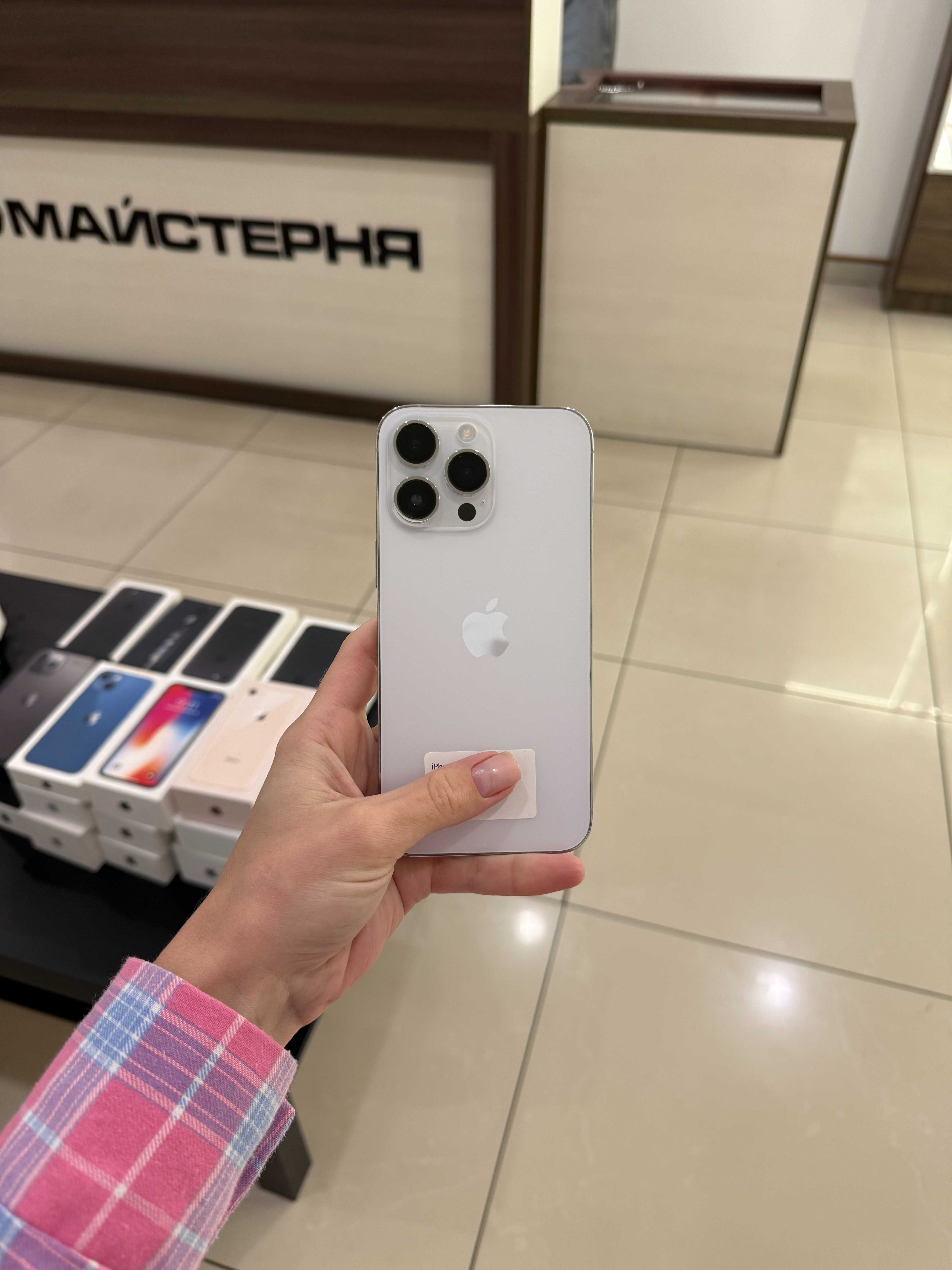 IPhone 14 Pro Max 128 Gb Silver фіз сім 92% акум  Кредит/Гарантія