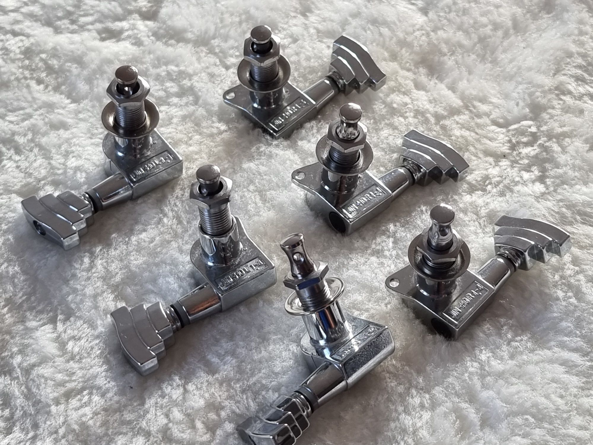 Hagström Schaller stroiki klucze 3 + 3 chrom nikiel tunery