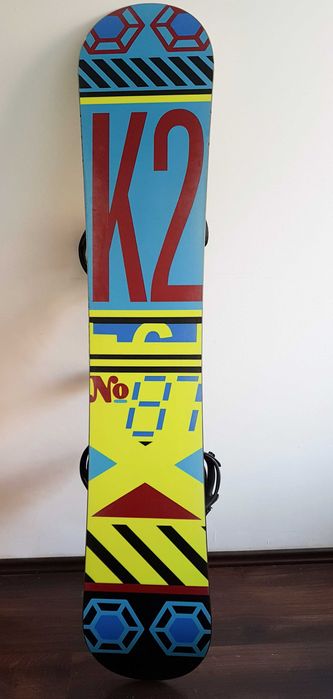 Zestaw: Deska snowbordowa K2, wiązania PR Flux, buty Burton