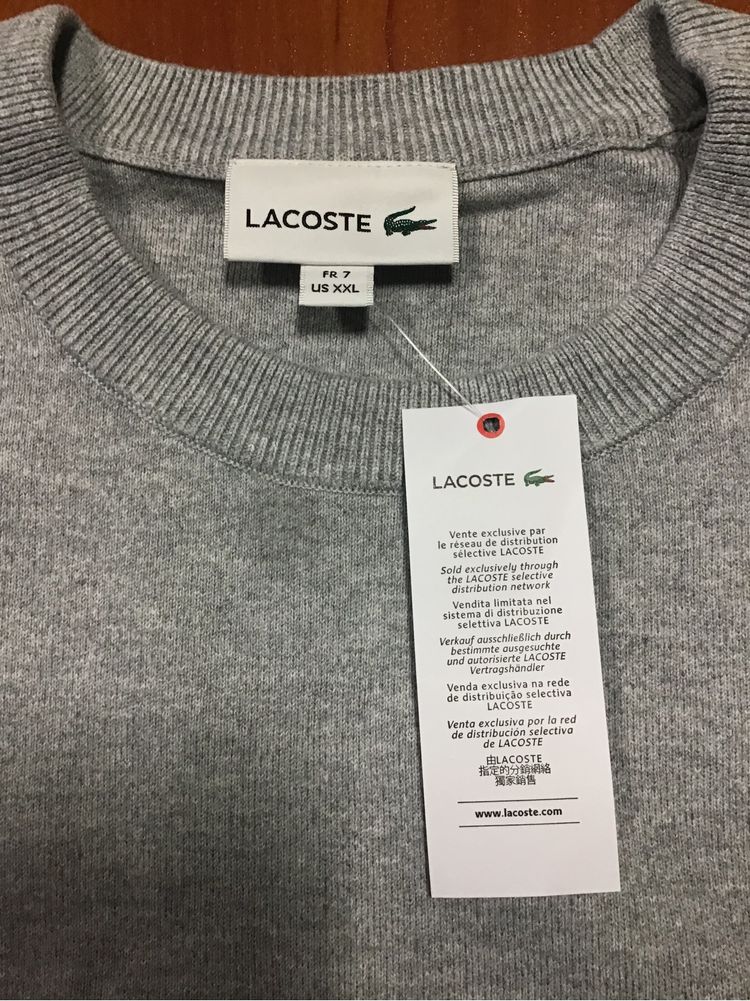 Bluza Lacoste 3D Effect 2XL Nowa