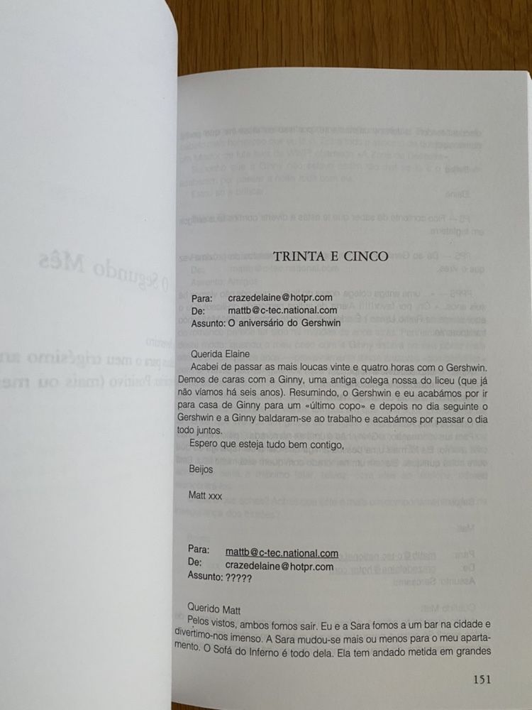 Livro Ao virar dos trinta NOVO