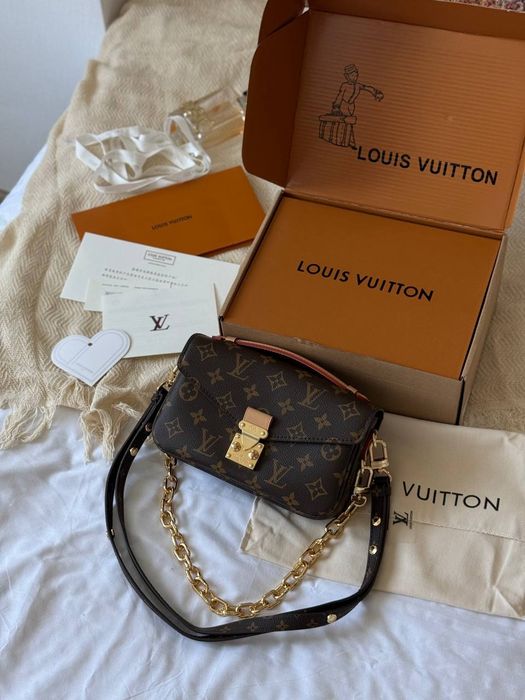 Сумка Louis Vuitton Pochette Metis ТОП | Документи | Чек | Розстрочка