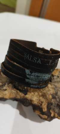 Pulseira salsa preta