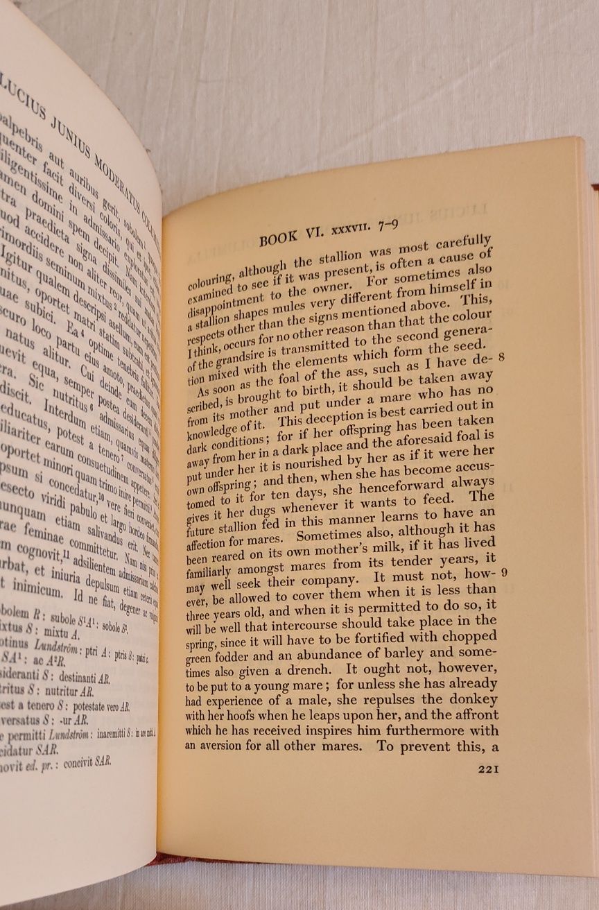Columella, De re rustica, 3 vol. / Biblioteca Clássica Loeb