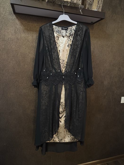 Шикарна сукня в леопардовому принті