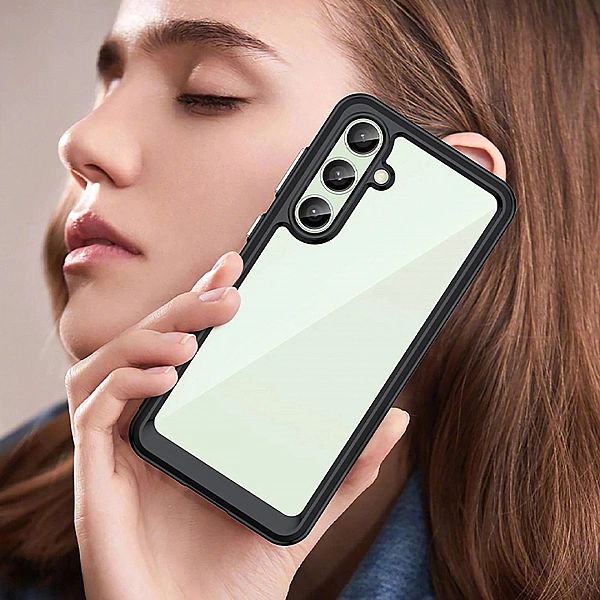 Etui silikonowe Outer Space Case z żelową ramką do Samsung Galaxy S24