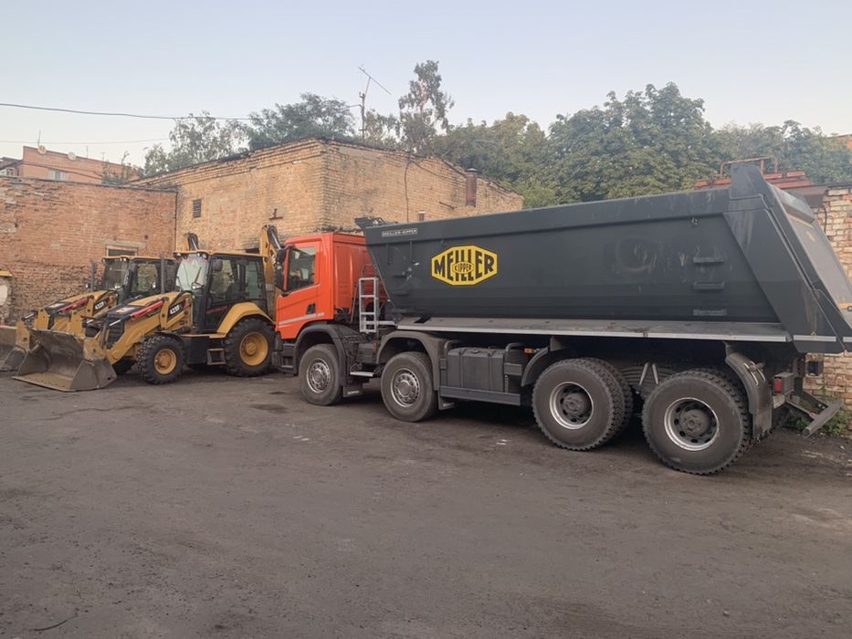 Услуги экскаватора погрузчика Послуги Екскаватор навантажувач трактора