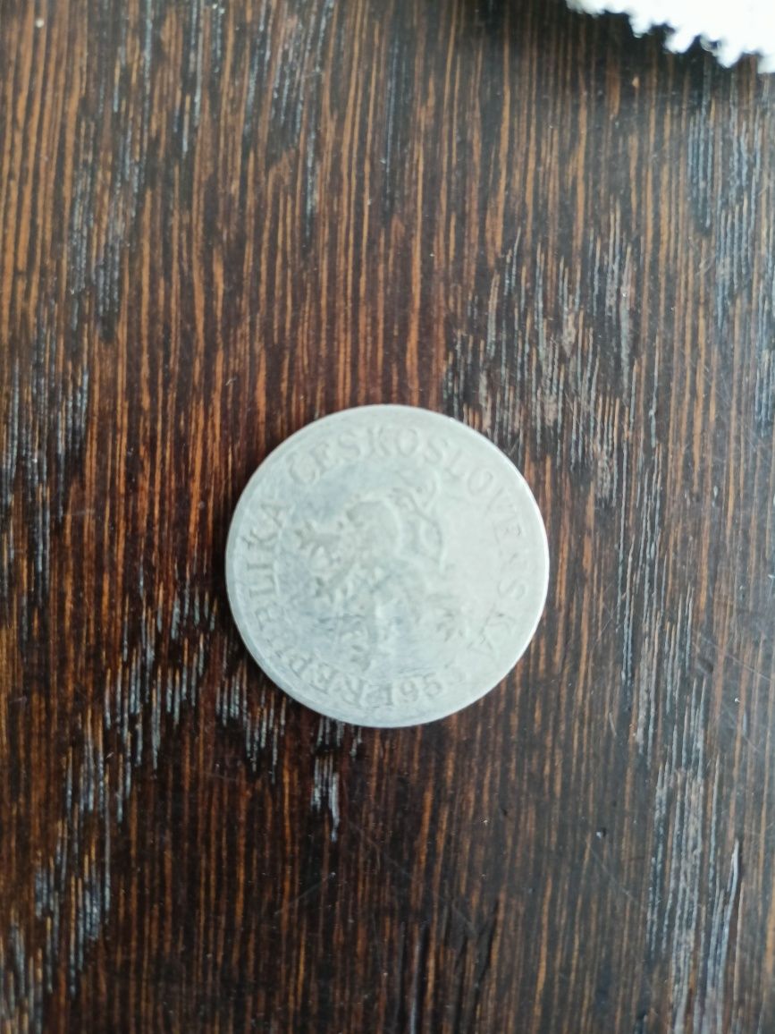 Moneta Czechosłowacja 1953rok