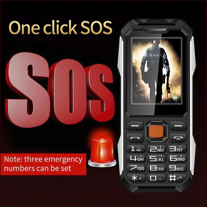 Telemóvel Antishock HappyHere A6