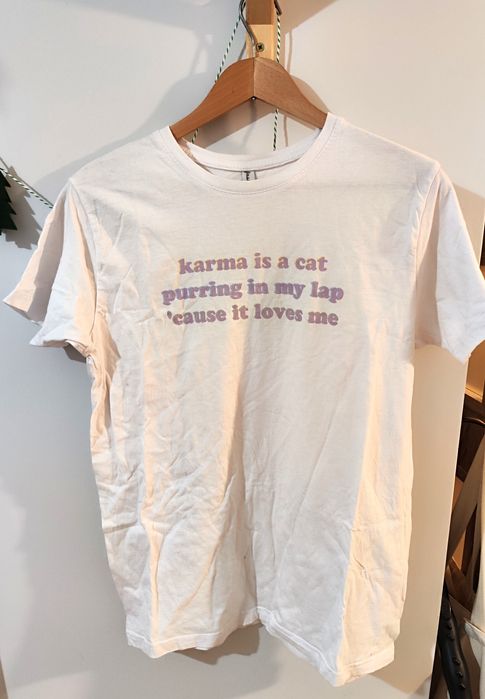 Koszulka tshirt bawełniana Taylor Swift karma midnights