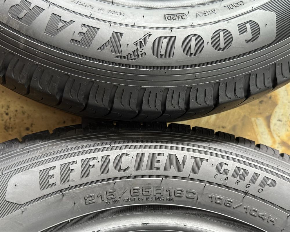 Opony 215 65 R 16C 106/104H Goodyear Eficetgrip
