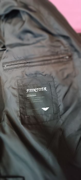 Пальто куртка пуховик чорний жіночий 46р