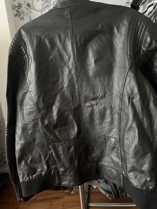 Чоловіча шкіряна куртка,натуральна шкіра