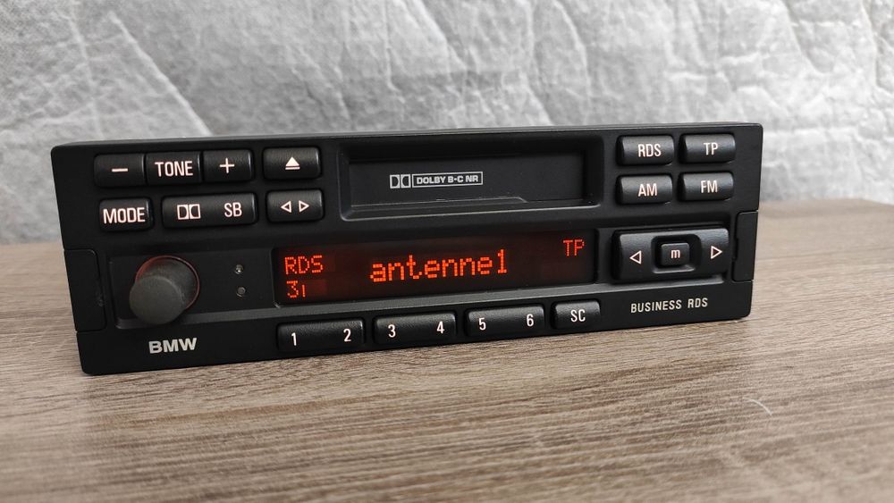 radio BMW BUSINESS RDS Z3 E34 E36 E31 E30 E32 E28 Z1 Z2 E27 E21 E24