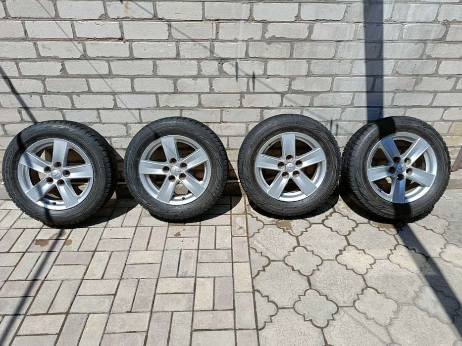 Резина 205/60 R16 Bridgestone Blizzak Revo GZ зима+ диски лит Lancer X