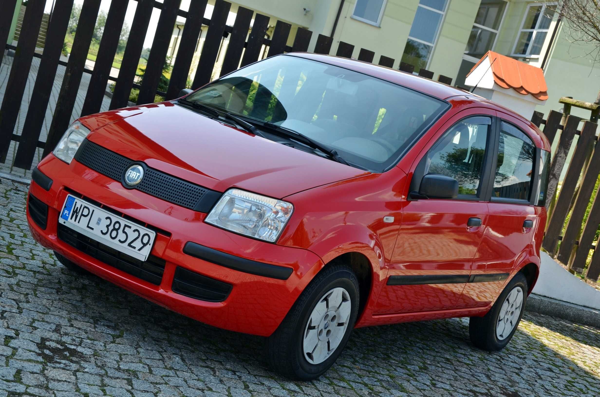Fiat Panda 1.1 benzyna # wspomaganie CITY # czerwień # Okazja!