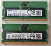 Pamięć 16gb RAM 2x 8GB Samsung SO-DIMM DDR5 5600MHz