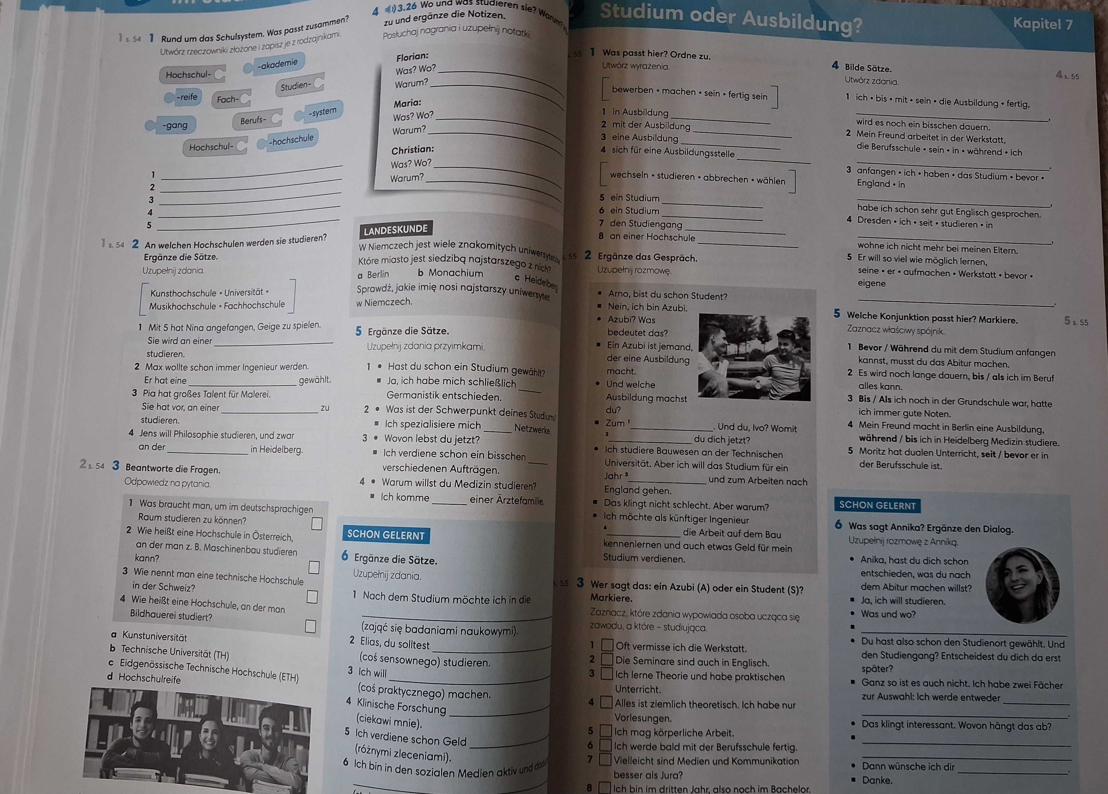 Perfekt 4 ćwiczenia używane