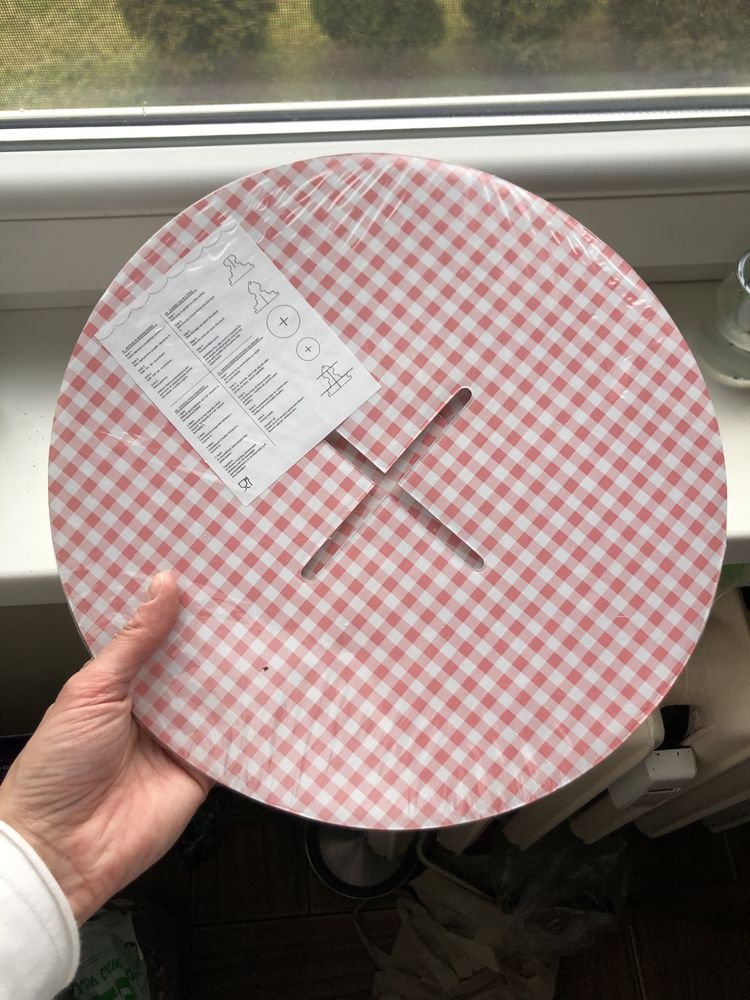 Patera tekturowa na ciasto pod tort piętrowa ekspozytor na ciastka