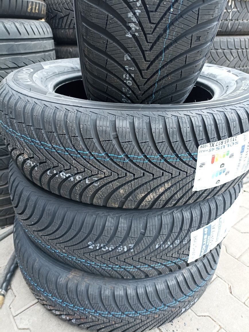 Nowe opony całoroczne wielosezonowe 215/65/17 Kumho 2022 r