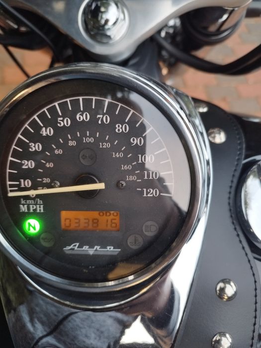 Honda Shadow VT 750 C4 Aero 2004 na kardanie