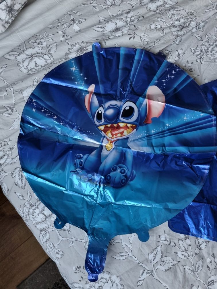 1. Stitch! Nowe balony foliowe 2 szt. Niebieskie!