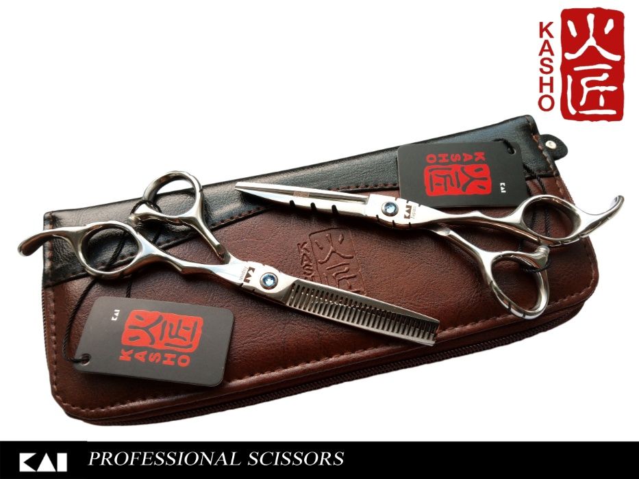 Парикмахерские ножницы KASHO 5.5', 6.0' профессиональные стрижки волос