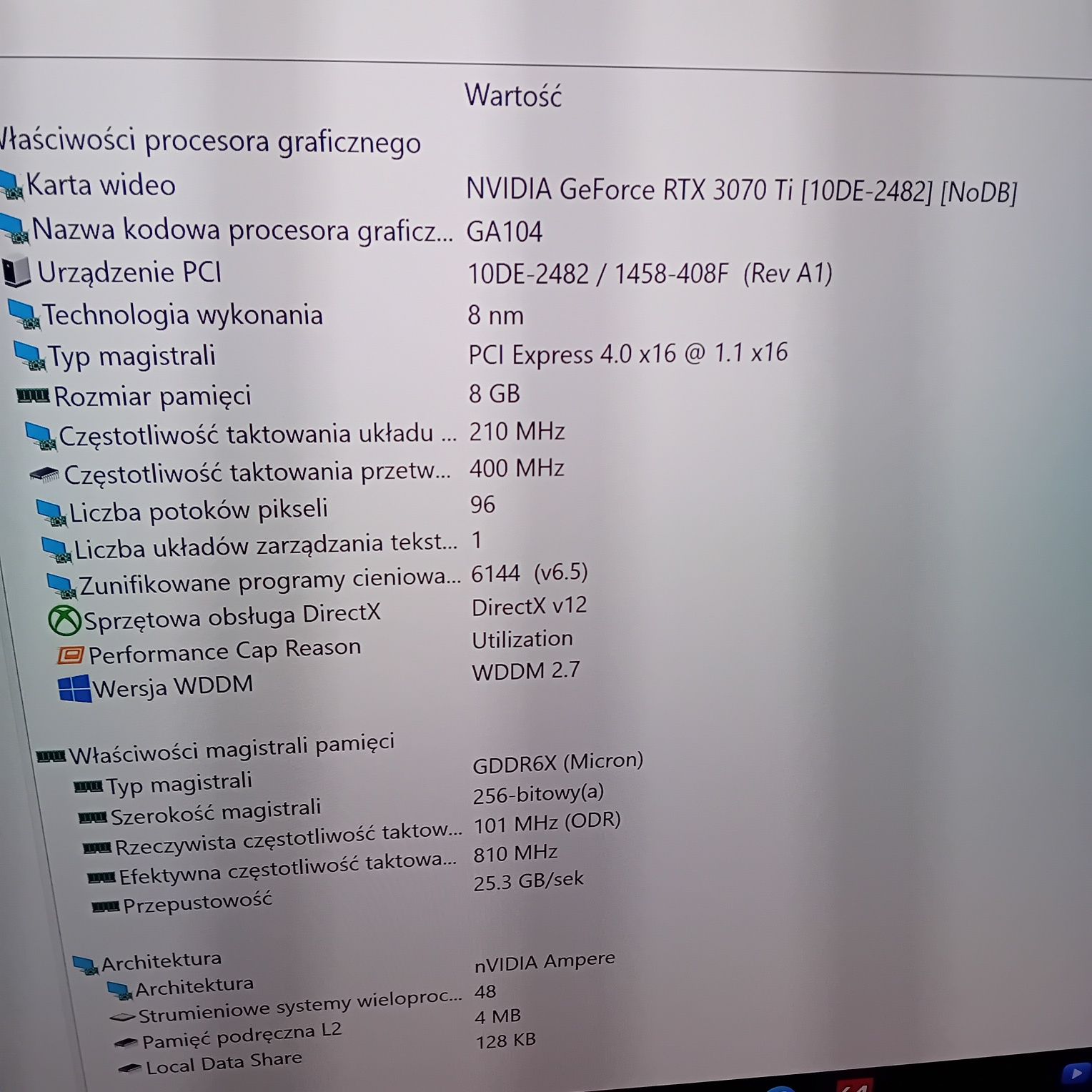 Karta Graficzna RTX 3070 ti 8gb Gigabyte