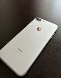 iPhone 7 plus + 128 gb silver neverlock