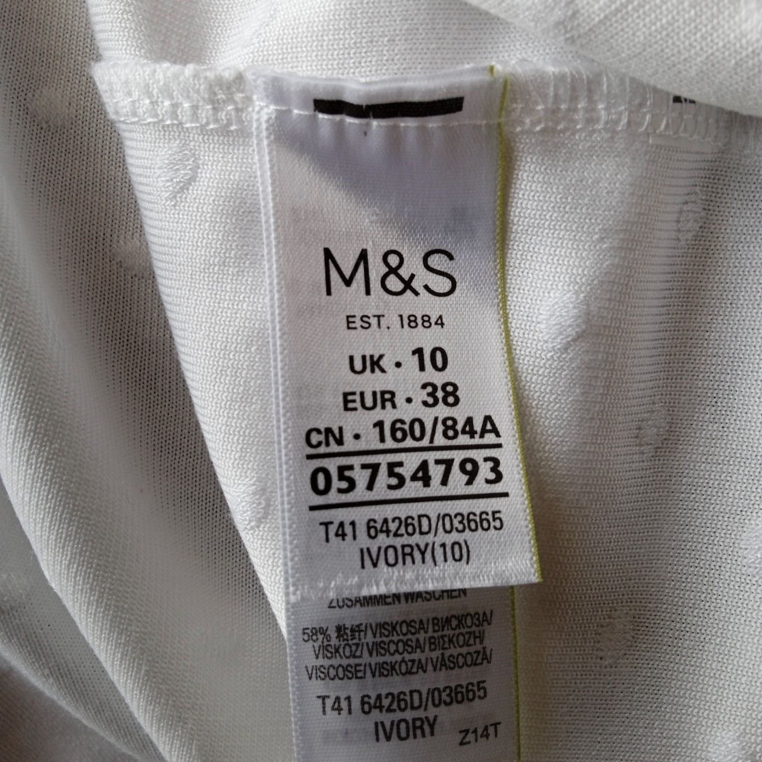 Nowa Prosta delikatna elegancka r M M&S Portugalia