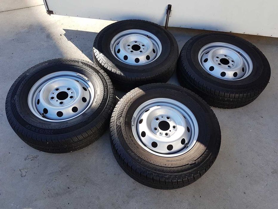 Koła *JAK NOWE*  FIAT Ducato Jumper  225/75/16 CP 118 R Cotinental