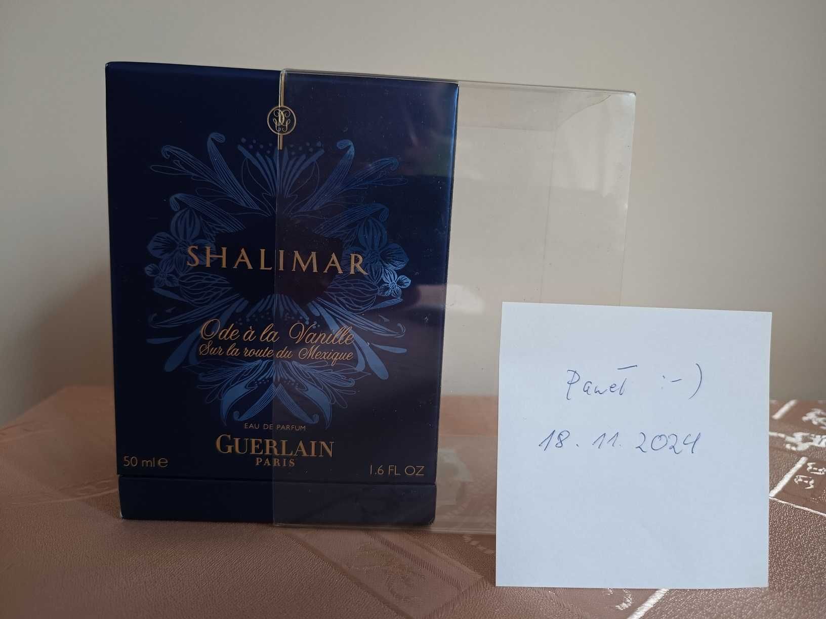 Guerlain Shalimar Ode A La Vanille, 50ml EDP, klasyk unikat