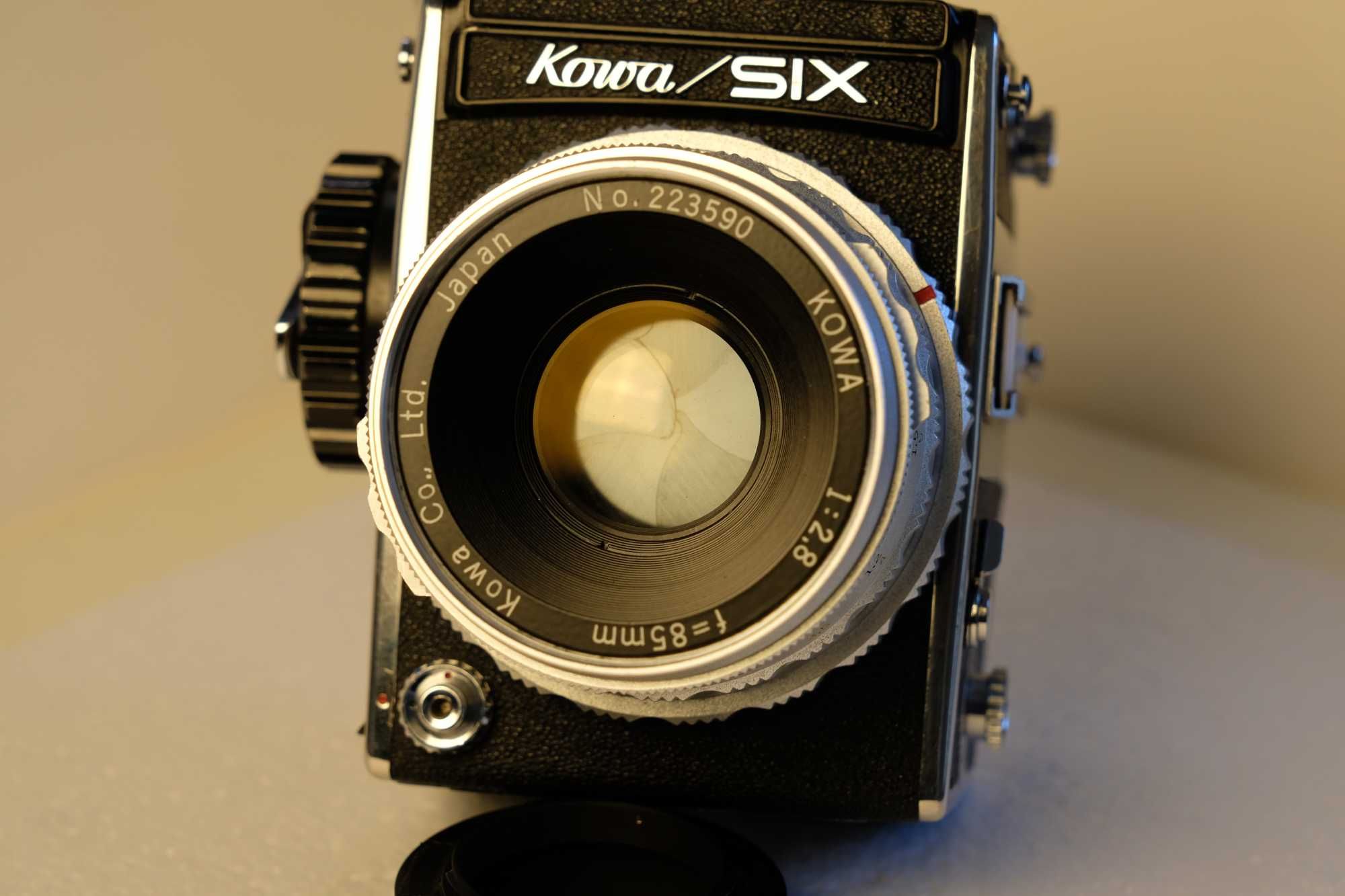 Camera medio formato Kowa Six + 85mm f/2.8