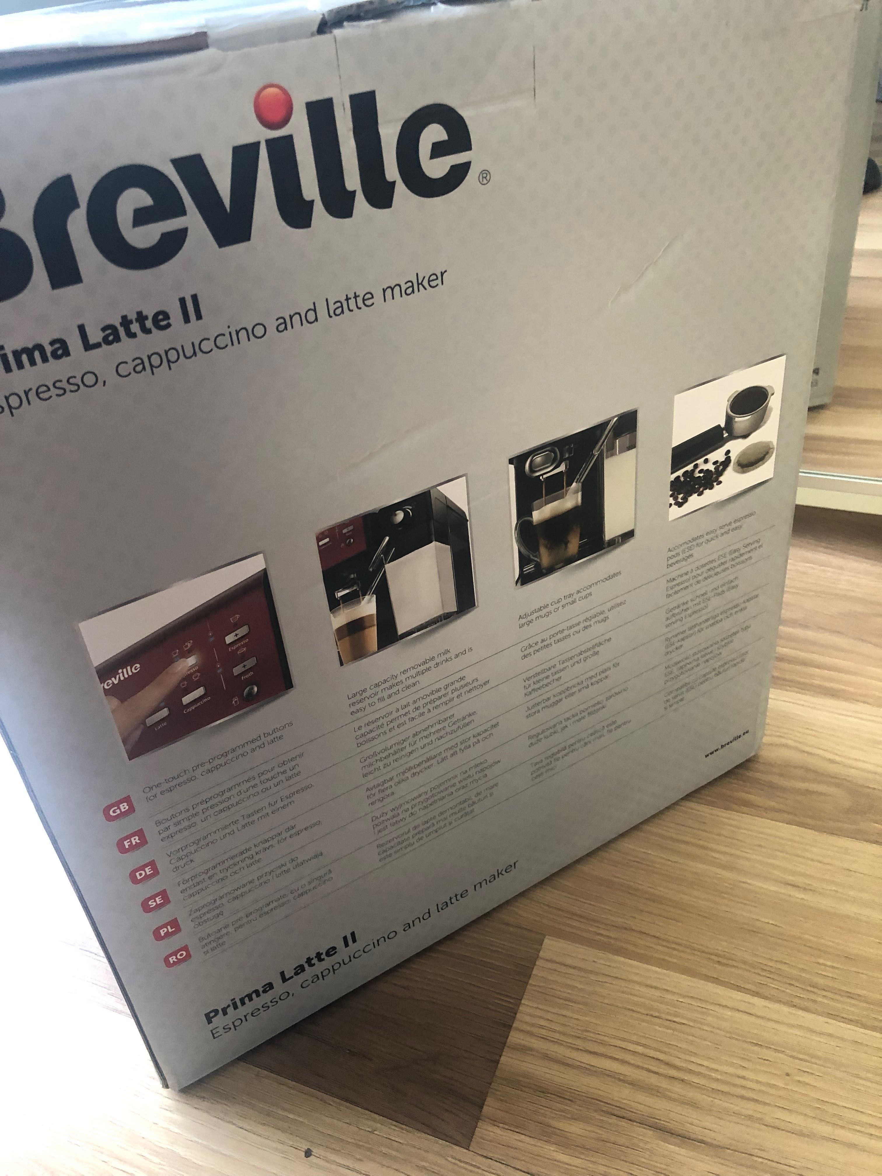 Nowy ekspress BREVILLE Prima Latte II