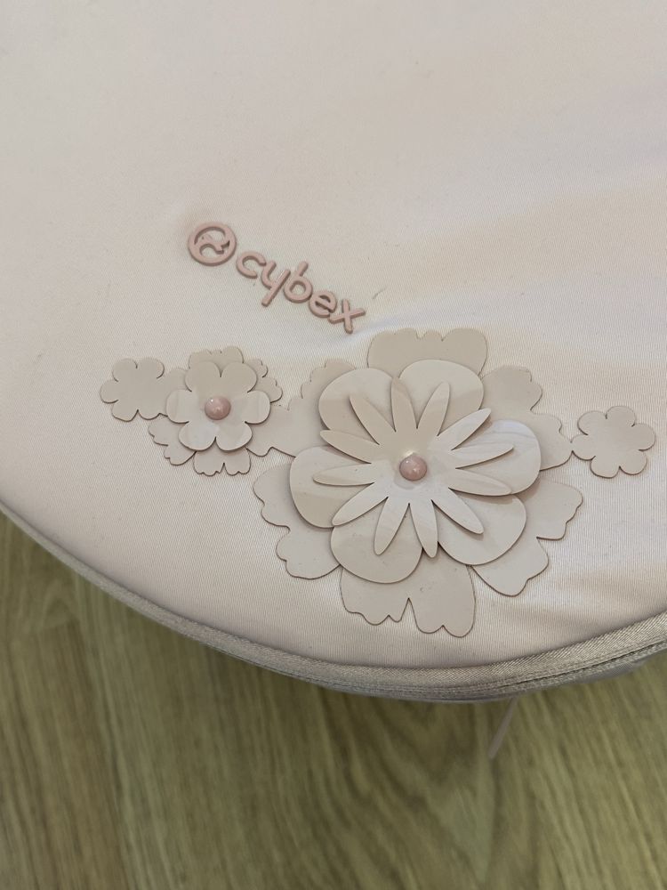 Gondola wozka cybex floral rozowy
