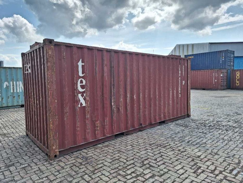 Kontener morski magazynowy 20DV 6 metrowy + transport HDS