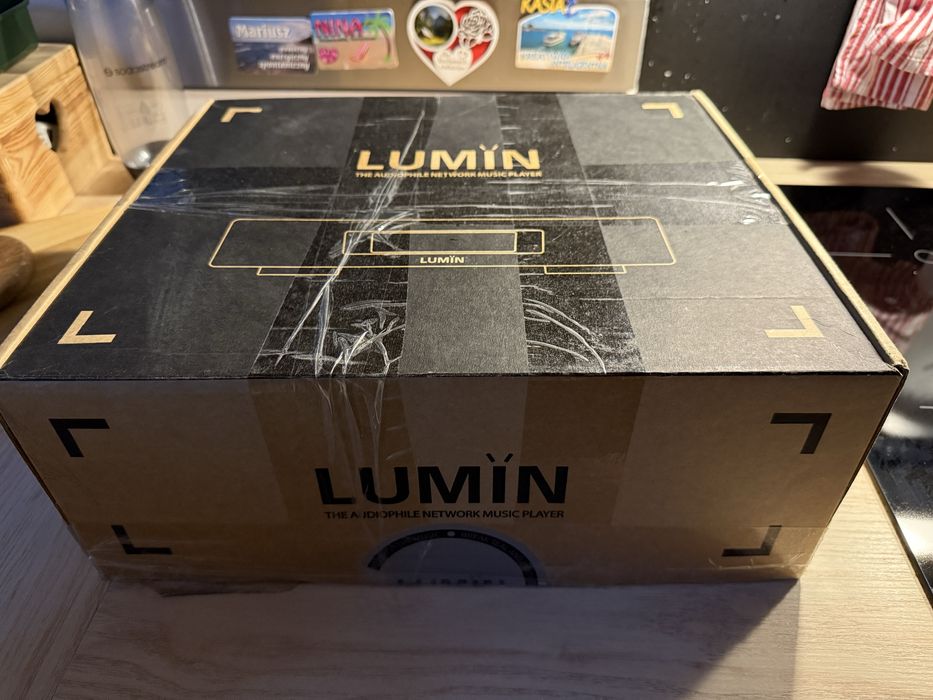 Lumin D1 - sieciowy odtwarzacz muzyczny Hi-End, komplet, stan bdb !