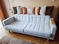 LANDSKRONA Sofa 3-osobowa, Gunnared beżowy/drewno
LANDSKRONA
Sofa 3-os