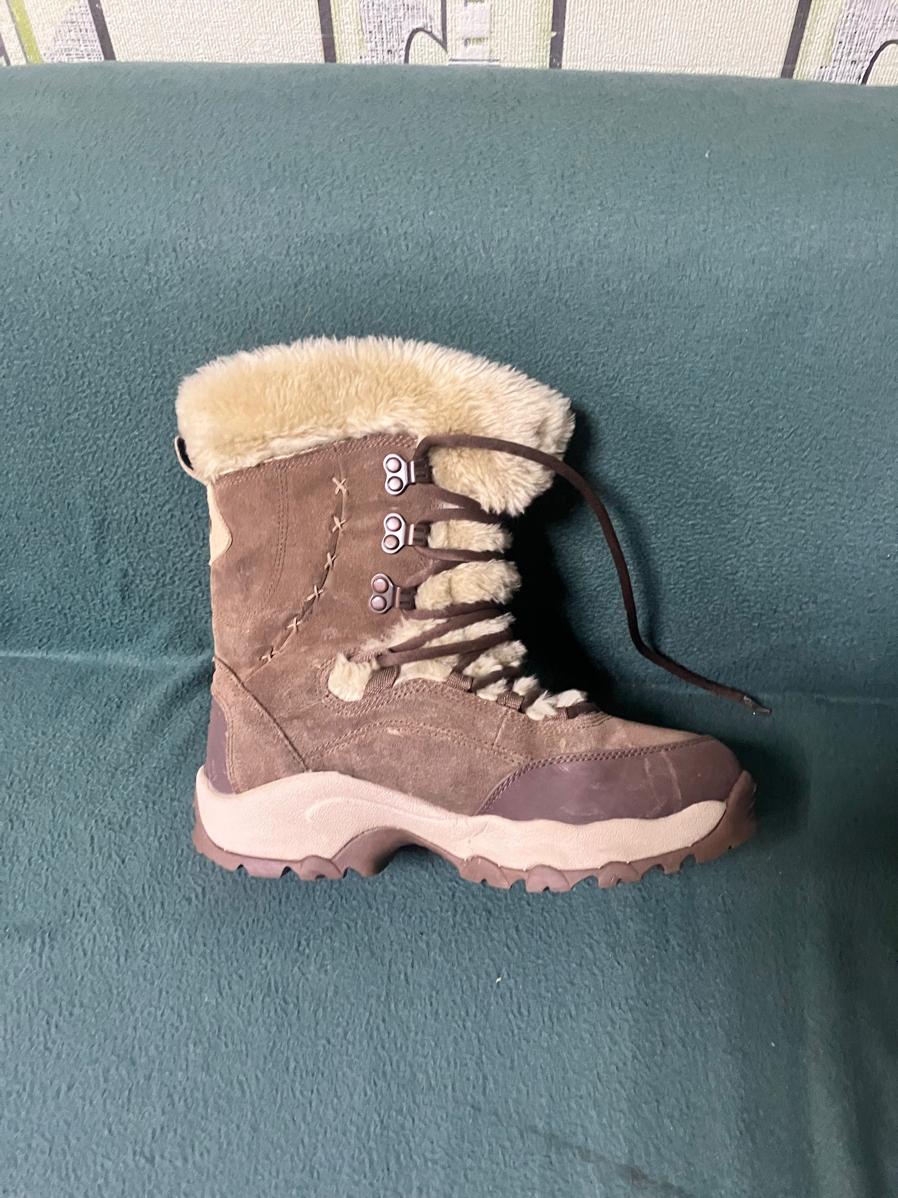 Ботинки женские натур замша/ мех, Timberland и ,Thinsulate insulation